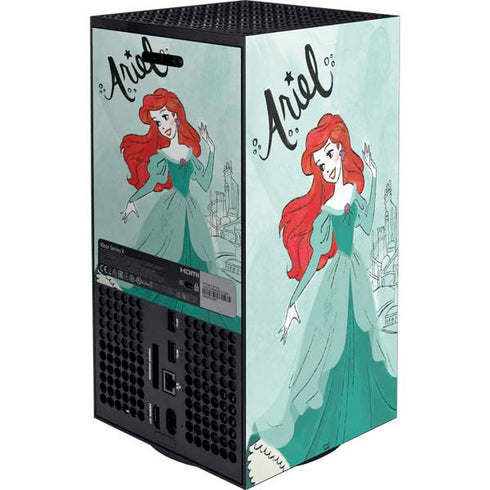 Disney Princess Ariel XBox Series X Digital Edition Bundle Skin