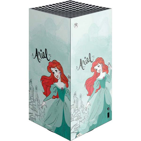 Disney Princess Ariel XBox Series X Digital Edition Console Skin