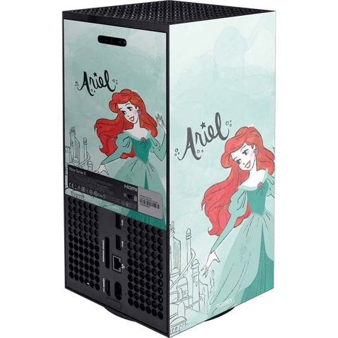 Disney Princess Ariel XBox Series X Digital Edition Console Skin