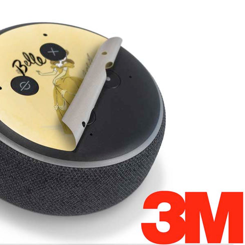 Disney Princess Belle Art Amazon Echo Dot Skin