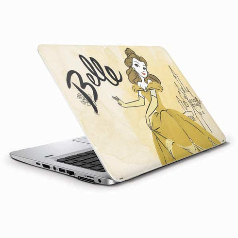 Disney Princess Belle Art HP Elitebook Skin