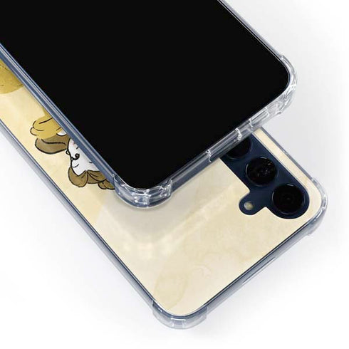 Disney Princess Belle Art Galaxy A35 5G Clear Case