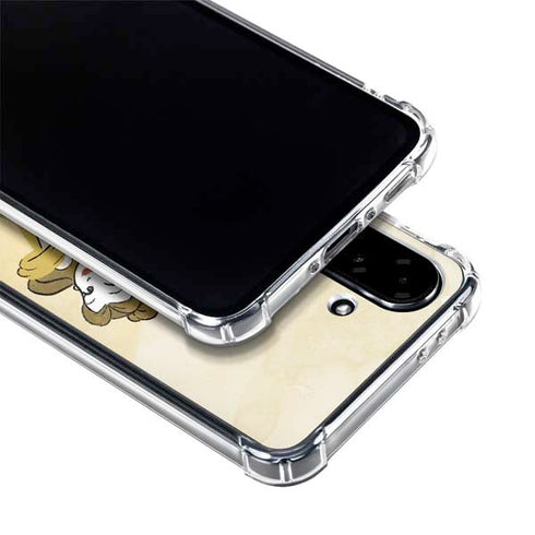Disney Princess Belle Art Galaxy A36 5G Clear Case