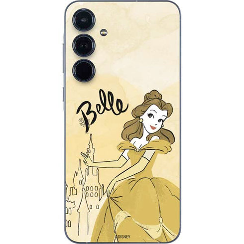 Disney Princess Belle Art Galaxy A55 5G Skin