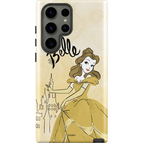 Disney Princess Belle Art Galaxy S23 Ultra Pro Case