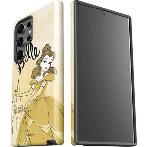 Disney Princess Belle Art Galaxy S23 Ultra Pro Case