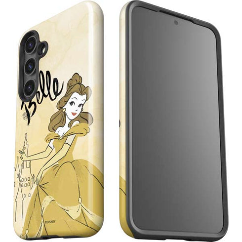 Disney Princess Belle Art Galaxy S25 Impact Case