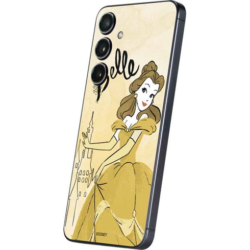 Disney Princess Belle Art Galaxy S25 Plus Skin