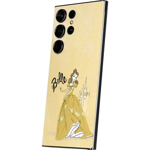 Disney Princess Belle Art Galaxy S25 Ultra Skin