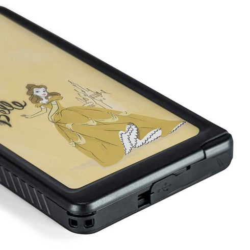 Disney Princess Belle Art Galaxy S24 Ultra Waterproof Case