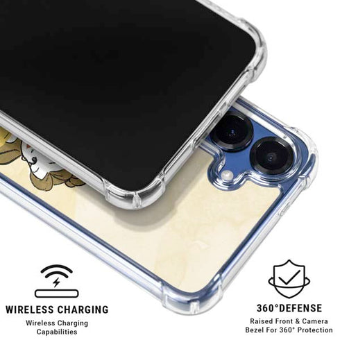 Disney Princess Belle Art Galaxy S25 FE Clear Case