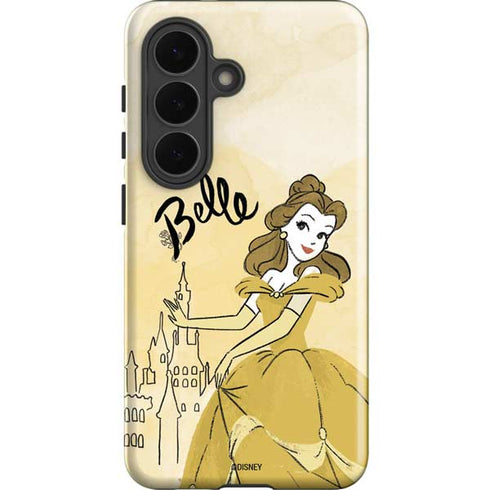 Disney Princess Belle Art Galaxy S26 Plus Impact Case