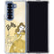 Disney Princess Belle Art Galaxy Z Fold6 Clear Case