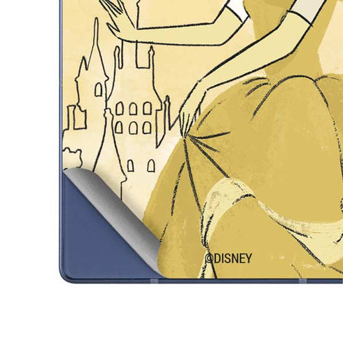 Disney Princess Belle Art Galaxy Z Fold6 Skin