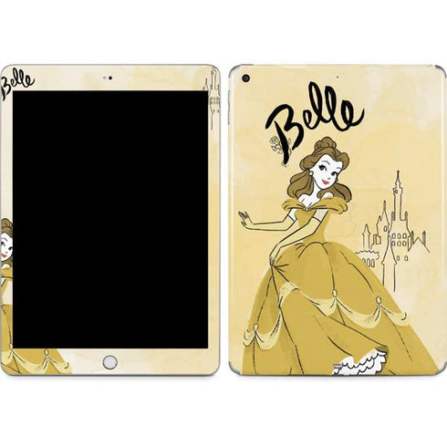Disney Princess Belle Art Apple iPad Skin
