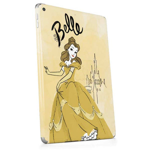 Disney Princess Belle Art Apple iPad Skin
