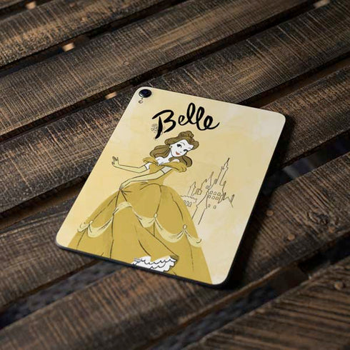 Disney Princess Belle Art Apple iPad Pro Skin