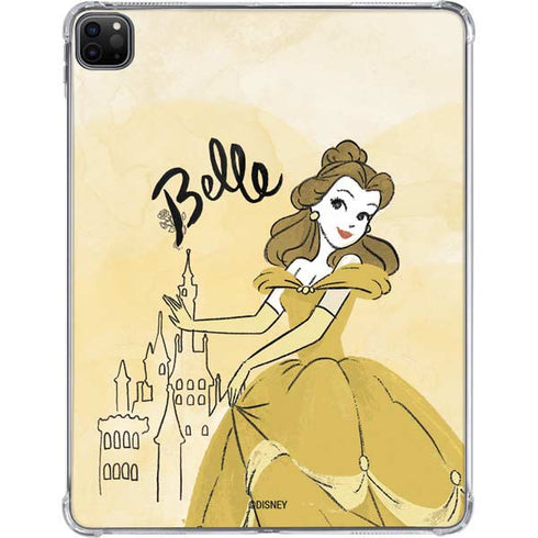 Disney Princess Belle Art iPad Pro 11in (2024) Clear Case
