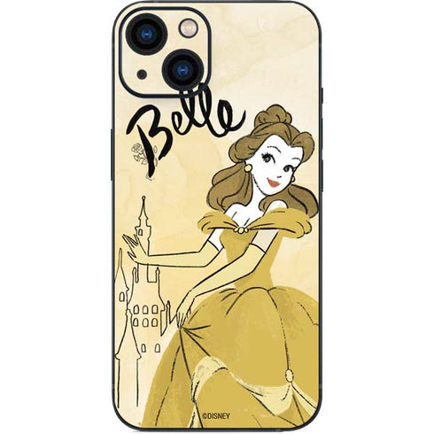 Disney Princess Belle Art iPhone 15 Skin