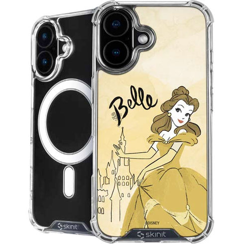 Disney Princess Belle Art iPhone 16 MagSafe Case