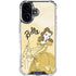 Disney Princess Belle Art iPhone 16 Plus Clear Case