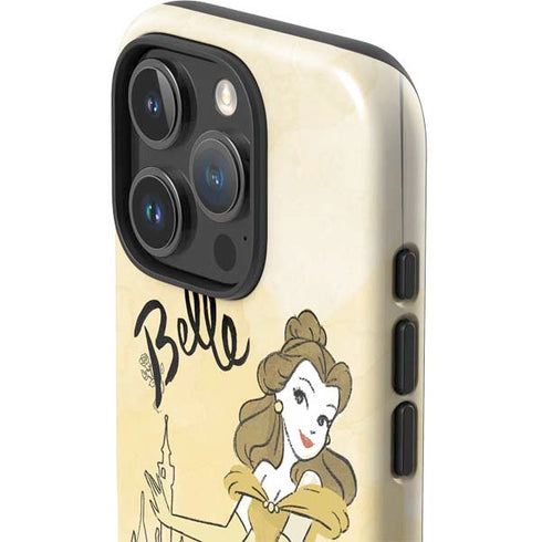 Disney Princess Belle Art iPhone 16 Pro Impact Case