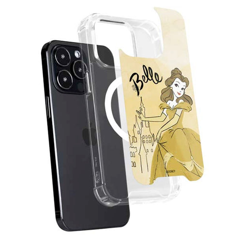 Disney Princess Belle Art iPhone 16 Pro Max MagSafe Case