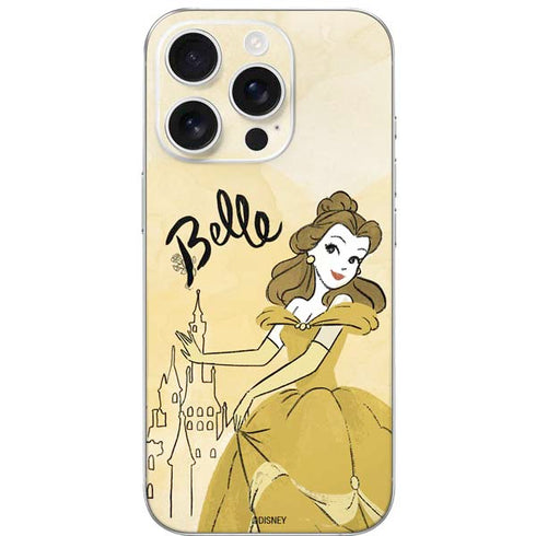 Disney Princess Belle Art iPhone 16 Pro Skin