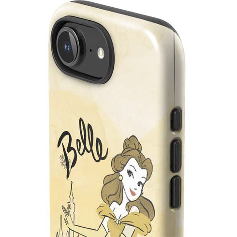 Disney Princess Belle Art iPhone 16e Impact Case
