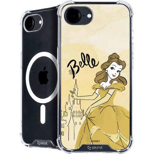 Disney Princess Belle Art iPhone 16e MagSafe Case