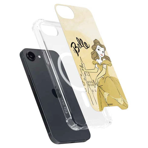 Disney Princess Belle Art iPhone 16e MagSafe Case