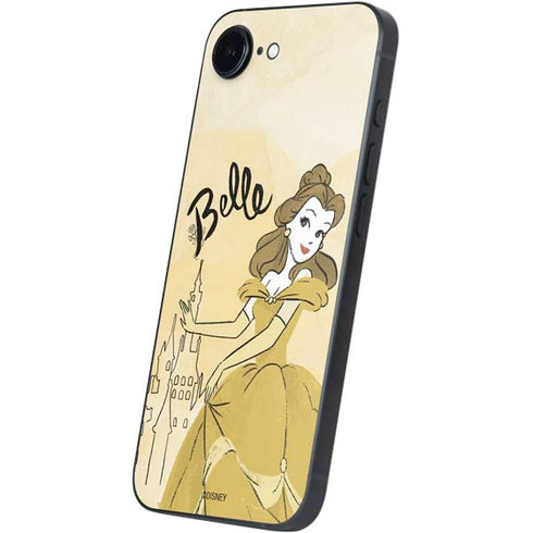Disney Princess Belle Art iPhone 16e Skin