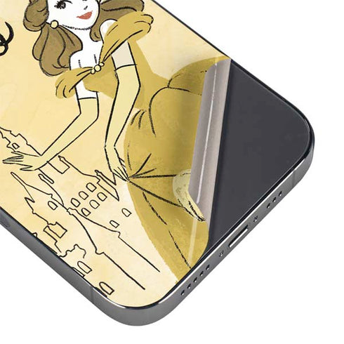 Disney Princess Belle Art iPhone 16e Skin