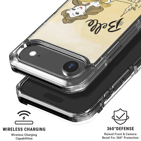 Disney Princess Belle Art iPhone 17 Air Clear Case