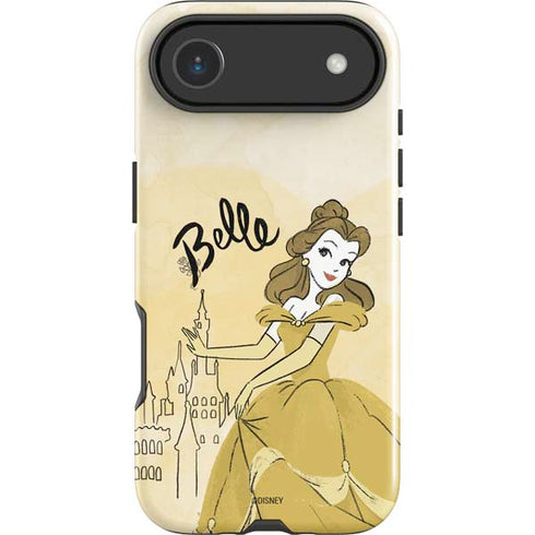 Disney Princess Belle Art iPhone 17 Air Impact Case