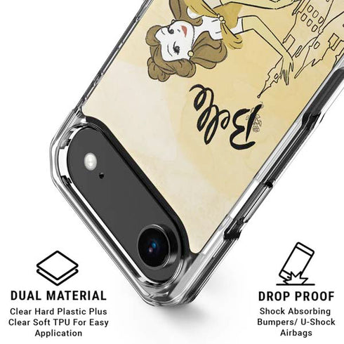 Disney Princess Belle Art iPhone 17 Air MagSafe Case
