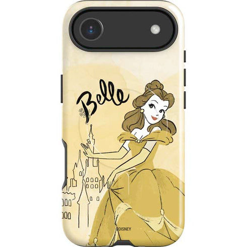 Disney Princess Belle Art iPhone 17 Air Magsafe Impact Case