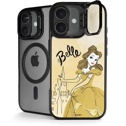 Disney Princess Belle Art iPhone 17 Kickstand Case
