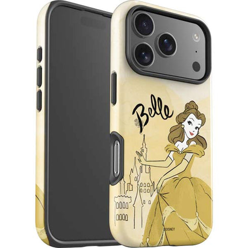 Disney Princess Belle Art iPhone 17 Pro Impact Case