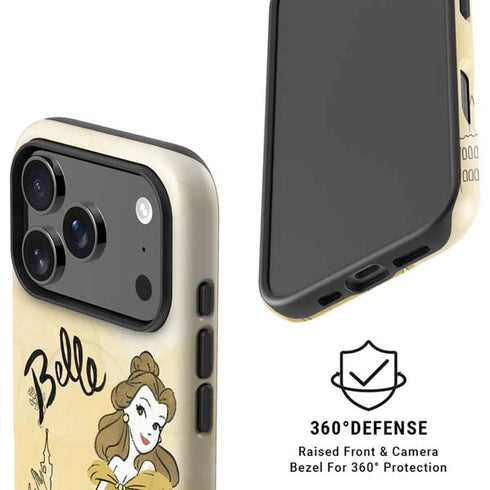 Disney Princess Belle Art iPhone 17 Pro Max Magsafe Impact Case