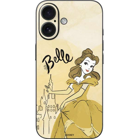 Disney Princess Belle Art iPhone 17 Skin
