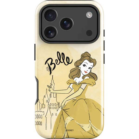 Disney Princess Belle Art iPhone 18 Pro Max Impact Case