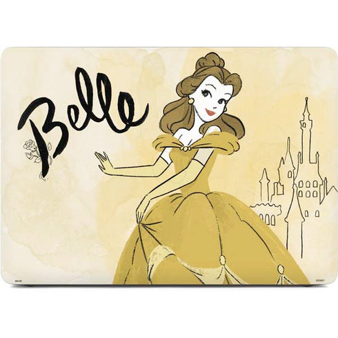 Disney Princess Belle Art Apple MacBook Air Skin