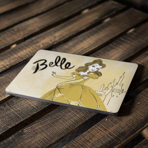 Disney Princess Belle Art Apple MacBook Air Skin