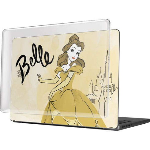 Disney Princess Belle Art MacBook Pro 14in (2021-24) Case plus Skin