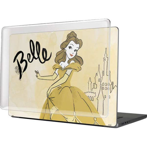 Disney Princess Belle Art MacBook Cases