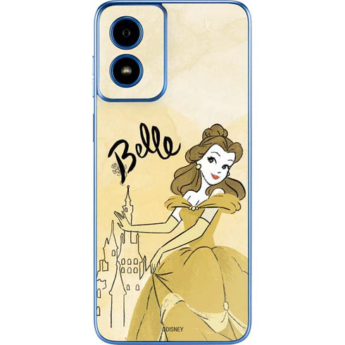 Disney Princess Belle Art Moto G Play 4G (2024) Skin