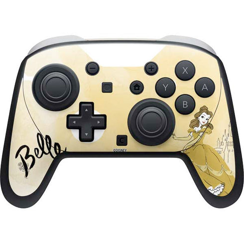 Disney Princess Belle Art Nintendo Skins