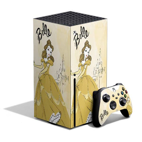 Disney Princess Belle Art Xbox Series X Skins
