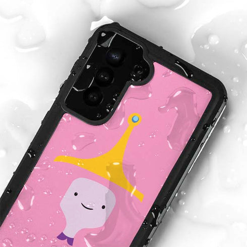 Adult Swim Adventure Time Princess Bubblegum Galaxy S24 Plus Waterproof Case